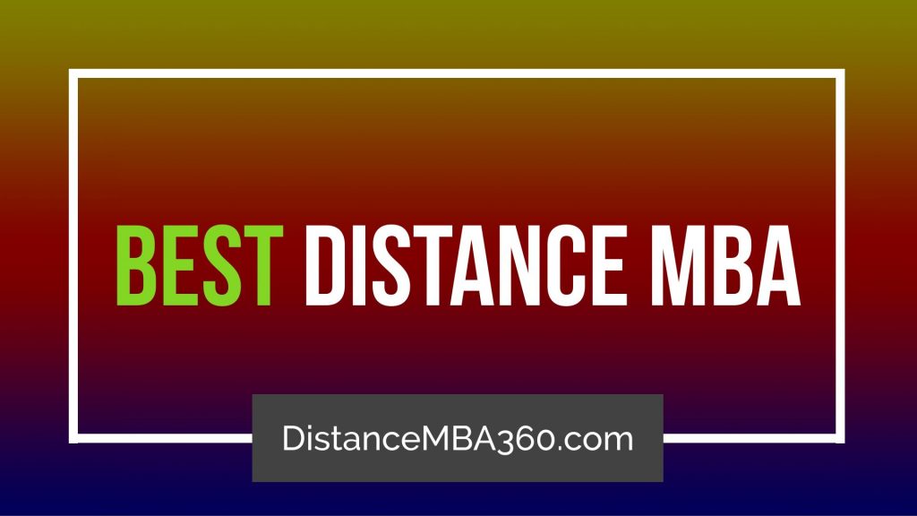 Best Distance Education MBA India